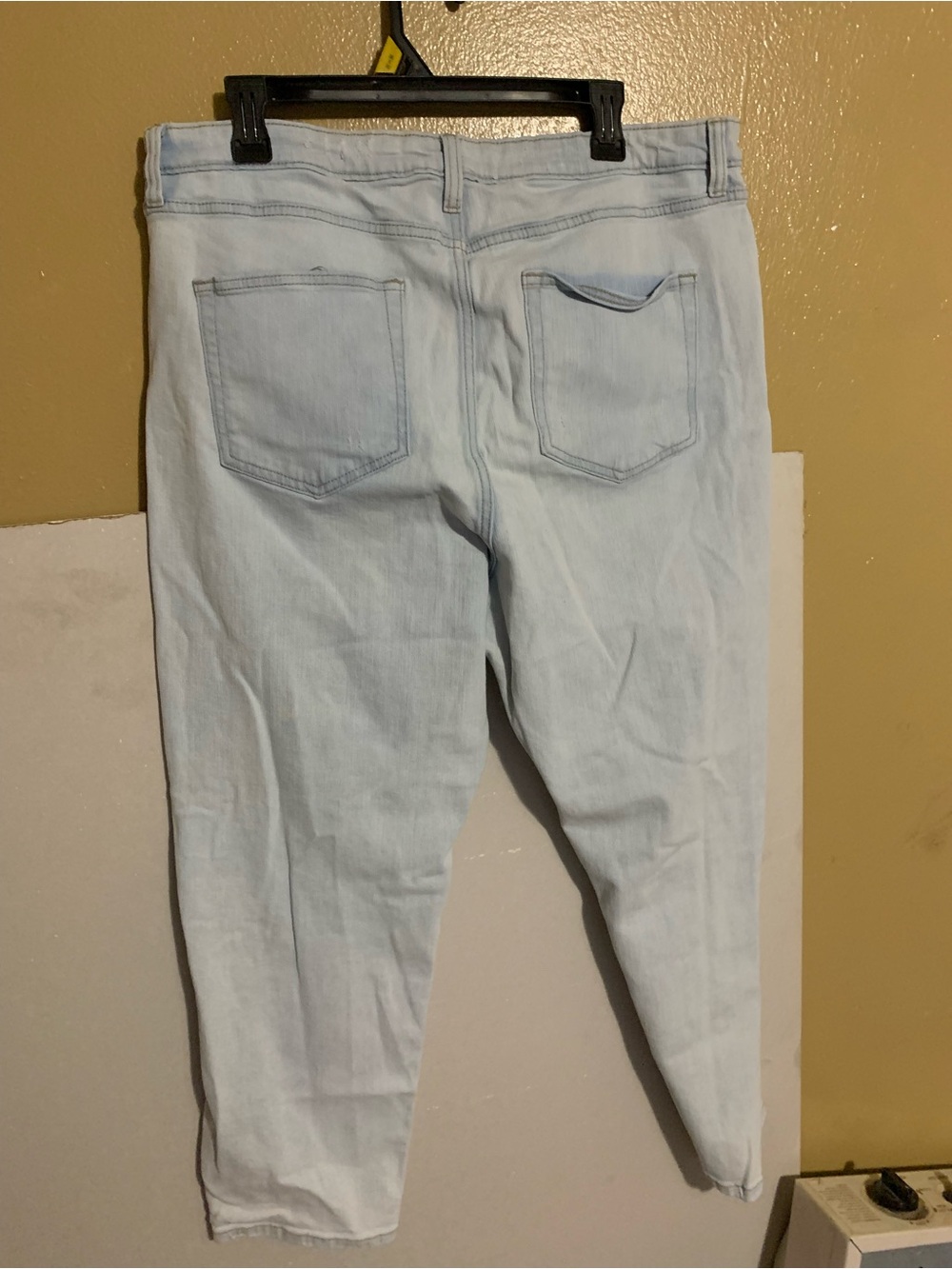 wild fable Light Blue Straight Leg Distressed Jeans - Picture 3 of 3